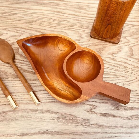 Wooden snack tray‎ - Picture 8 of 8